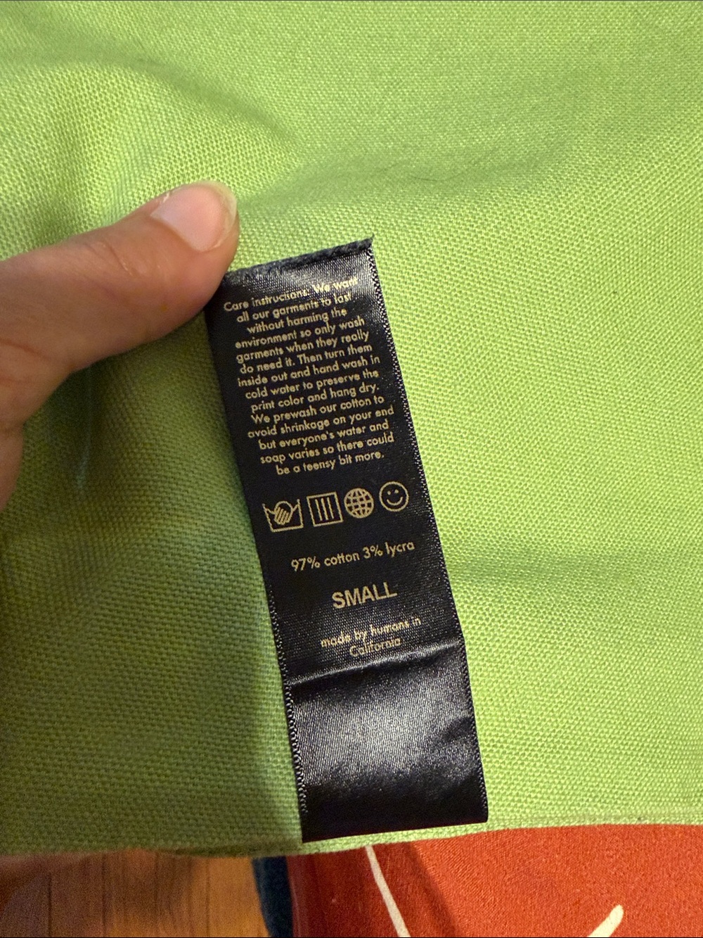 Rare Nooworks A-Line Lime Green Mini Skirt - Picture 5 of 9